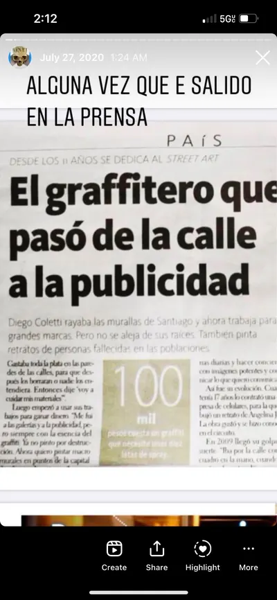 Prensa chilena